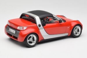 Smart Ρόντστερ Κόκκινο Bburago 1:18 34099 Μέταλλο - εικόνα 3 από 8