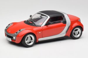 Smart Ρόντστερ Κόκκινο Bburago 1:18 34099 Μέταλλο