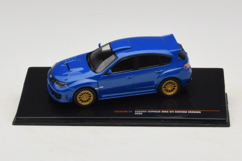 Subaru Impreza WRX STI GR Custom Version Μπλε IXO 1:43 CLC553N Μέταλλο