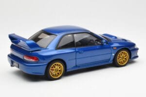 Subaru Impreza 22B Upgraded Version Μπλε Με Χρυσές Ζάντες AUTOart 1:18 78602 Μέταλλο - εικόνα 3 από 8