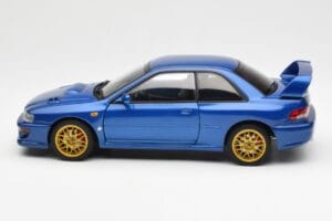 Subaru Impreza 22B Upgraded Version Μπλε Με Χρυσές Ζάντες AUTOart 1:18 78602 Μέταλλο - εικόνα 4 από 8