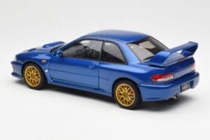 Subaru Impreza 22B Upgraded Version Μπλε Με Χρυσές Ζάντες AUTOart 1:18 78602 Μέταλλο - εικόνα 7 από 8