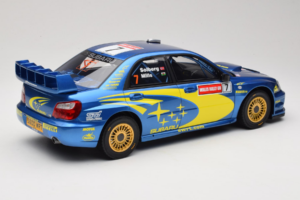 Subaru Impreza WRC S9 #7 P. Solberg / P. Mills Rally Great Britain 2003 Otto 1:12 G092 Ρητίνη - εικόνα 2 από 6