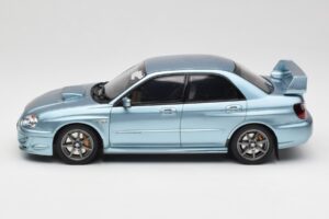 Subaru Impreza WRX STi WR1 GD P. Solberg Edition Ice Blue Metallic Otto 1:18 OT1114 Ρητίνη - εικόνα 3 από 6