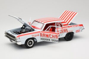 Dodge 330 Super Stock Ramchargers NHRA 1964 Highway 61 1:18 50044 Μέταλλο - εικόνα 2 από 8