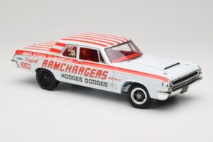 Dodge 330 Super Stock Ramchargers NHRA 1964 Highway 61 1:18 50044 Μέταλλο - εικόνα 6 από 8