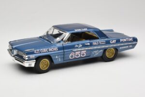 Pontiac Catalina Super Duty Super Stock #655 Μπλε 1962 Auto World 1:18 AW201/06 Μέταλλο