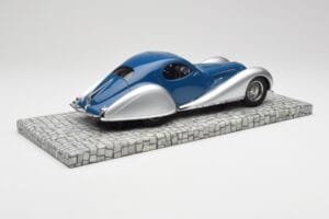 Talbot-Lago T150 C-SS Coupe Μπλε Ασημί Minichamps 1:18 107117122 Ρητίνη - εικόνα 2 από 6