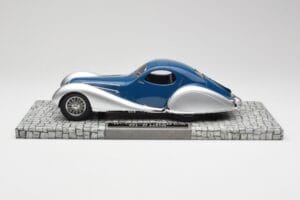 Talbot-Lago T150 C-SS Coupe Μπλε Ασημί Minichamps 1:18 107117122 Ρητίνη - εικόνα 3 από 6