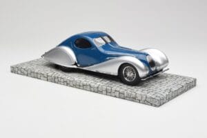 Talbot-Lago T150 C-SS Coupe Μπλε Ασημί Minichamps 1:18 107117122 Ρητίνη - εικόνα 4 από 6