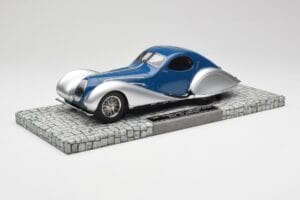 Talbot-Lago T150 C-SS Coupe Μπλε Ασημί Minichamps 1:18 107117122 Ρητίνη