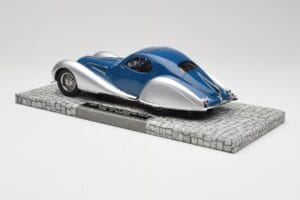 Talbot-Lago T150 C-SS Coupe Μπλε Ασημί Minichamps 1:18 107117122 Ρητίνη - εικόνα 5 από 6