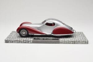Talbot-Lago T150 C-SS Coupe Ασημί Κόκκινο Minichamps 1:18 107117121 Ρητίνη - εικόνα 3 από 6