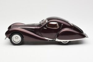 Talbot-Lago T150 C-SS Figoni & Falaschi Teardrop Σκούρο Μπορντό Μεταλλικό CMC 1:18 M-179 Μέταλλο - εικόνα 3 από 6