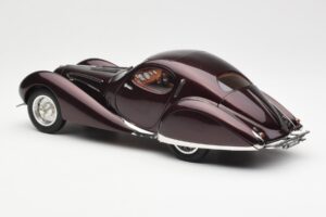 Talbot-Lago T150 C-SS Figoni & Falaschi Teardrop Σκούρο Μπορντό Μεταλλικό CMC 1:18 M-179 Μέταλλο - εικόνα 4 από 6