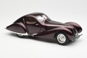 Talbot-Lago T150 C-SS Figoni & Falaschi Teardrop Σκούρο Μπορντό Μεταλλικό CMC 1:18 M-179 Μέταλλο - εικόνα 6 από 6