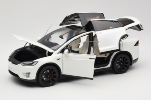 Tesla Model X Λευκό OEM 1:18 TESLA001 Μέταλλο - εικόνα 2 από 8