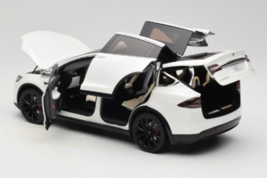 Tesla Model X Λευκό OEM 1:18 TESLA001 Μέταλλο - εικόνα 5 από 8