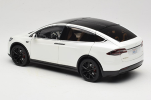 Tesla Model X Λευκό OEM 1:18 TESLA001 Μέταλλο - εικόνα 7 από 8