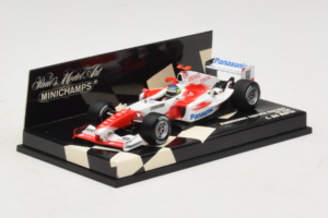Toyota TF104 Panasonic #16 C. da Matta Panasonic Toyota Racing 2004 Minichamps 1:43 400040016 Μέταλλο - εικόνα 2 από 5