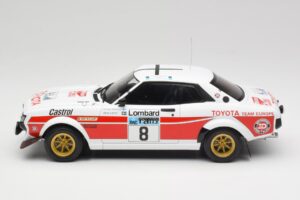 Toyota Celica 2000 GT RA21 #8 H. Mikkola / A. Hertz RAC Rally 1977 IXO 1:18 18RMC189A Μέταλλο - εικόνα 3 από 6