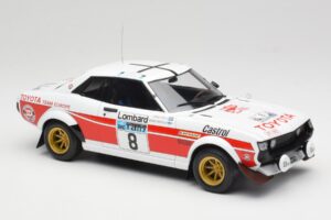 Toyota Celica 2000 GT RA21 #8 H. Mikkola / A. Hertz RAC Rally 1977 IXO 1:18 18RMC189A Μέταλλο - εικόνα 4 από 6