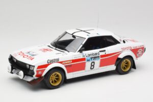 Toyota Celica 2000 GT RA21 #8 H. Mikkola / A. Hertz RAC Rally 1977 IXO 1:18 18RMC189A Μέταλλο