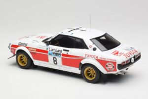 Toyota Celica 2000 GT RA21 #8 H. Mikkola / A. Hertz RAC Rally 1977 IXO 1:18 18RMC189A Μέταλλο - εικόνα 5 από 6