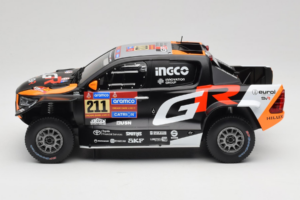 Toyota GR DKR Hilux Evo #211 H. Lategan / B. Cummings Rally Dakar 2025 IXO 1:18 18RMC237 Μέταλλο - εικόνα 3 από 6