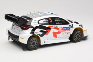 Toyota GR Yaris Rally1 #5 Toyota Gazoo Racing WRT S. Pajari / E. Malkonen Rally Finland 2024 IXO 1:18 18RMC217 Μέταλλο - εικόνα 2 από 6
