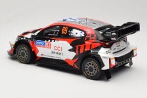 Toyota GR Yaris Rally1 #69 Toyota Gazoo Racing WRT K. Rovanpera / J. Halttunen Rally Finland 2024 IXO 1:18 18RMC218 Μέταλλο - εικόνα 5 από 6