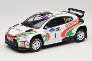 Toyota GR Yaris Rally2 #1 C. Ingram / R. Whittock Voyonic Grampian Forest Rally 2024 IXO 1:18 18RMC213 Μέταλλο