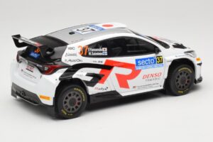 Toyota GR Yaris Rally2 #37 Y. Yamamoto Rally Finland 2024 IXO 1:18 18RMC212A Μέταλλο - εικόνα 2 από 6