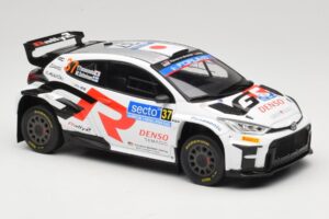 Toyota GR Yaris Rally2 #37 Y. Yamamoto Rally Finland 2024 IXO 1:18 18RMC212A Μέταλλο - εικόνα 4 από 6