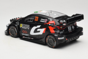 Toyota GR Yaris WRC #33 E. Evans / S. Martin Rally Monte Carlo 2025 IXO 1:18 18RMC229B Μέταλλο - εικόνα 5 από 6