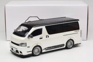Toyota Hiace Super GL Pearl White Otto 1:18 OT1136 Ρητίνη - εικόνα 6 από 6