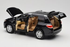 Toyota Highlander XU40 Μαύρο Paudi Model 1:18 2043612-B1 Μέταλλο - εικόνα 5 από 8