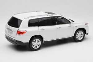 Toyota Highlander XU40 Λευκό Paudi Model 1:18 2043612-W1 Μέταλλο - εικόνα 3 από 8