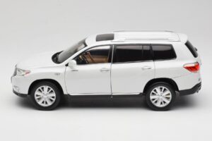 Toyota Highlander XU40 Λευκό Paudi Model 1:18 2043612-W1 Μέταλλο - εικόνα 4 από 8