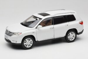 Toyota Highlander XU40 Λευκό Paudi Model 1:18 2043612-W1 Μέταλλο