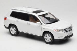 Toyota Highlander XU40 Λευκό Paudi Model 1:18 2043612-W1 Μέταλλο - εικόνα 6 από 8