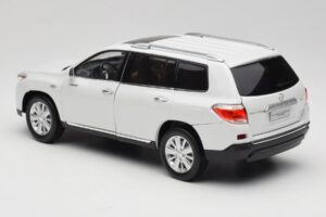 Toyota Highlander XU40 Λευκό Paudi Model 1:18 2043612-W1 Μέταλλο - εικόνα 7 από 8