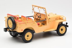 Toyota Land Cruiser BJ Μπεζ Kyosho 1:18 08959BE Μέταλλο - εικόνα 3 από 8
