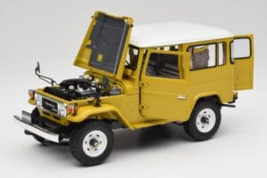 Toyota Land Cruiser FJ40 Μουσταρδί Κίτρινο Kyosho 1:18 08971Y Μέταλλο - εικόνα 2 από 8