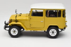 Toyota Land Cruiser FJ40 Μουσταρδί Κίτρινο Kyosho 1:18 08971Y Μέταλλο - εικόνα 4 από 8