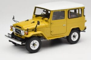 Toyota Land Cruiser FJ40 Μουσταρδί Κίτρινο Kyosho 1:18 08971Y Μέταλλο
