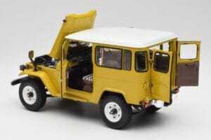 Toyota Land Cruiser FJ40 Μουσταρδί Κίτρινο Kyosho 1:18 08971Y Μέταλλο - εικόνα 5 από 8