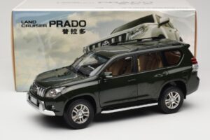 Toyota Land Cruiser Prado J150 Πράσινο Paudi Model 1:18 623132-GR Μέταλλο - εικόνα 8 από 8
