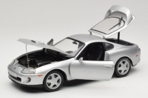 Toyota Supra A80 Ασημί Kyosho 1:18 8847 Μέταλλο - εικόνα 2 από 8