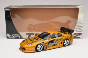 Toyota Supra A80 Χρυσό Tunerz Edition Hot Wheels 1:18 B6091 Μέταλλο - εικόνα 7 από 7